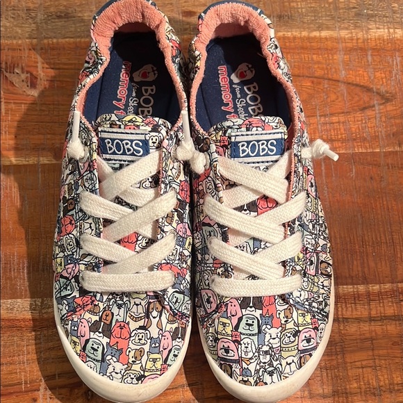 Skechers Shoes - BOBS Women’s Colorful Dog Sneakers